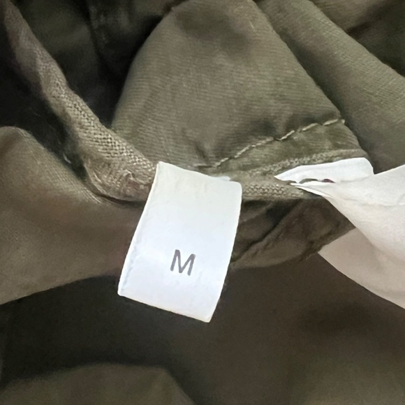 CLOSED Military Zip Up Jacket with Inner Jacket and Sequin Detailing Sz M - Picture 12 of 14